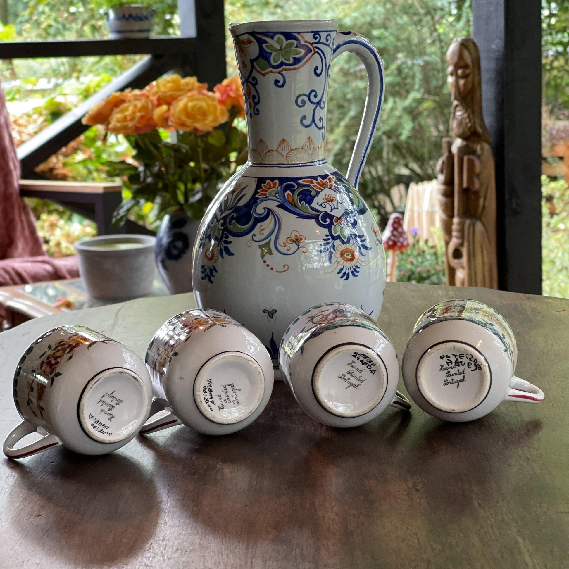 Outeiro Agueda handgeschilderde schenkset - Bamestra Curiosa