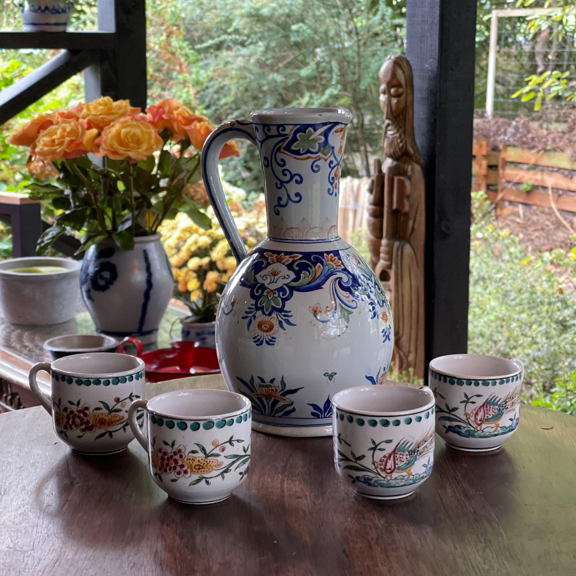 Outeiro Agueda handgeschilderde schenkset - Bamestra Curiosa