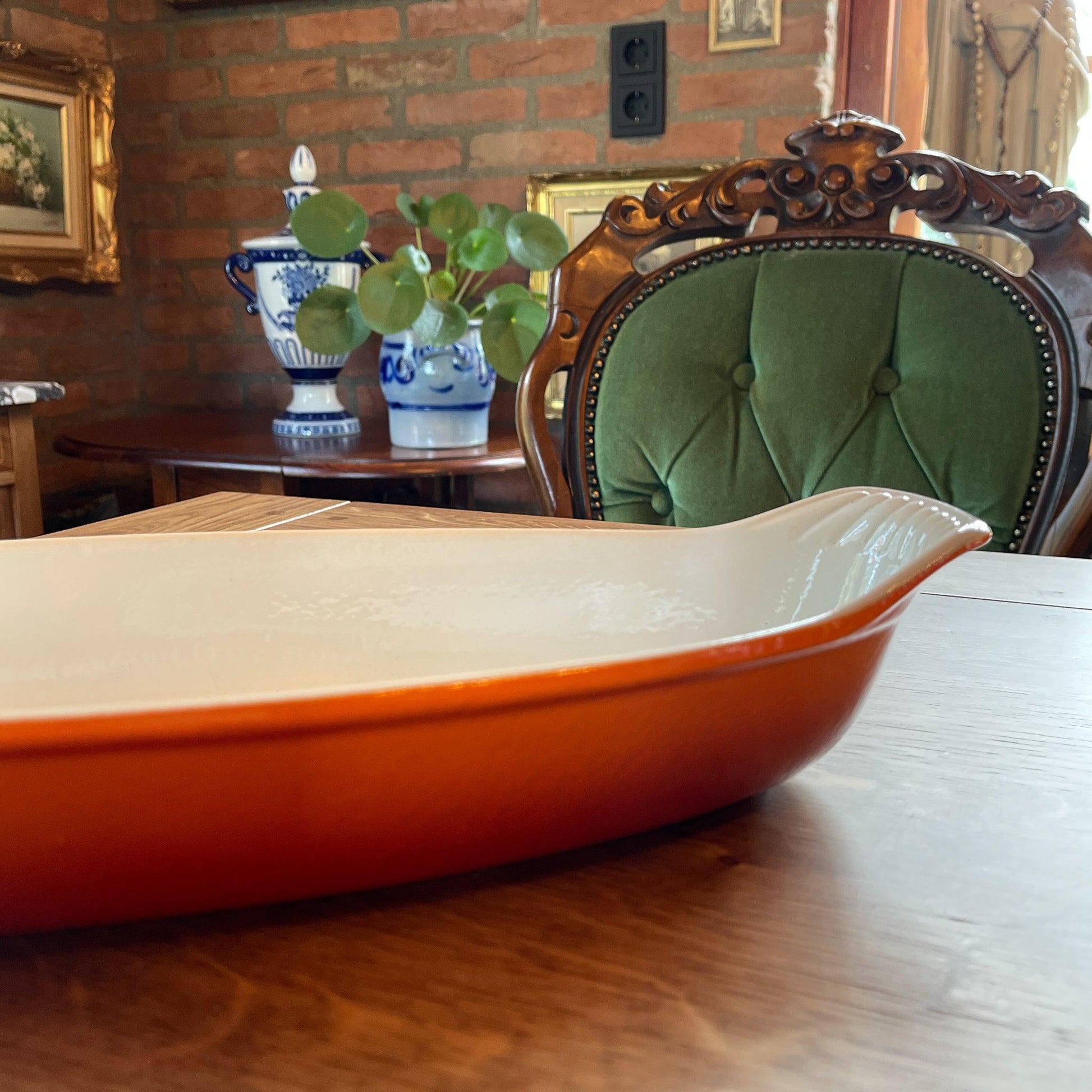 Ovale DRU gietijzeren ovenschaal - Bamestra Curiosa