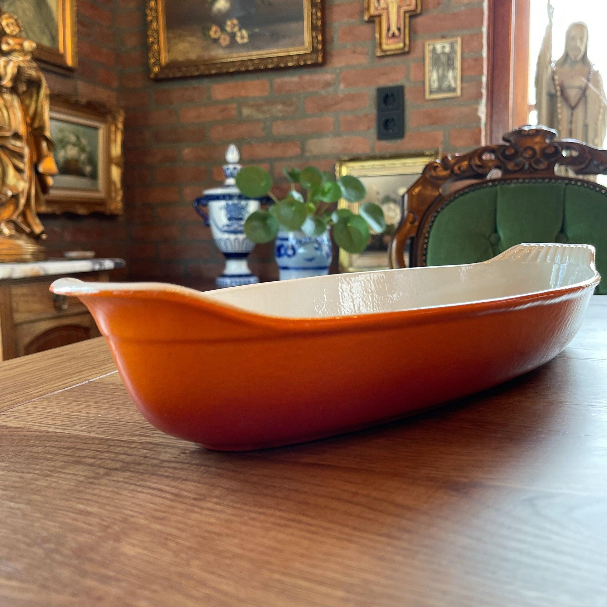 Ovale DRU gietijzeren ovenschaal - Bamestra Curiosa