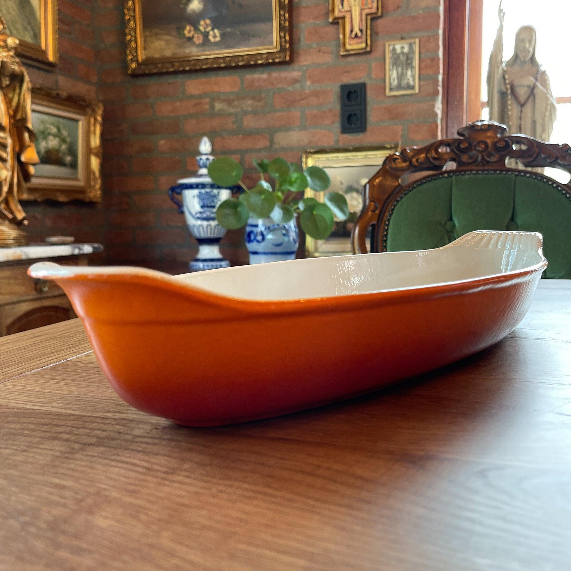 Ovale DRU gietijzeren ovenschaal - Bamestra Curiosa