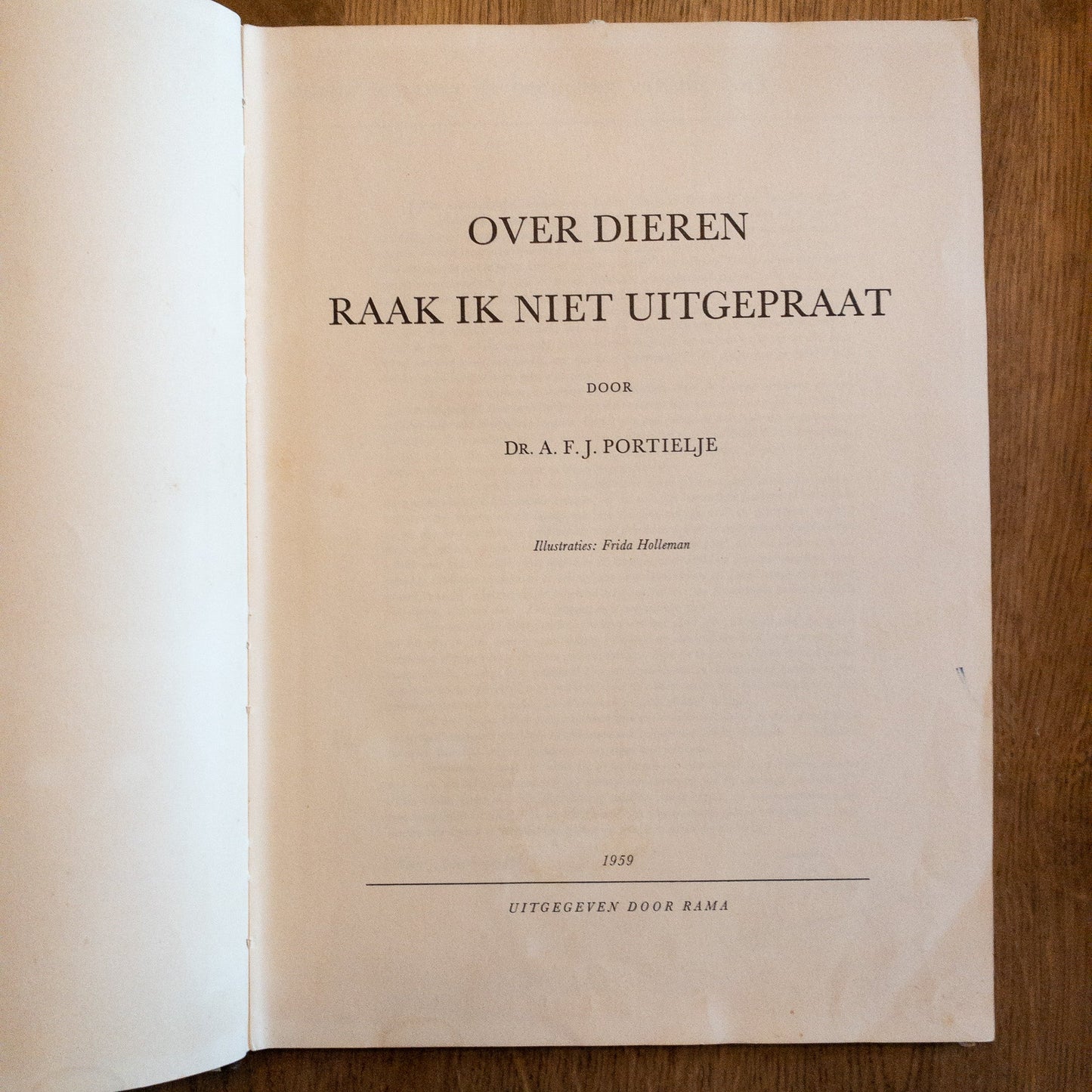 Over Dieren Raak Ik Niet Uitgepraat - The Collectionist