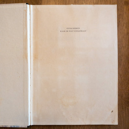 Over Dieren Raak Ik Niet Uitgepraat - The Collectionist