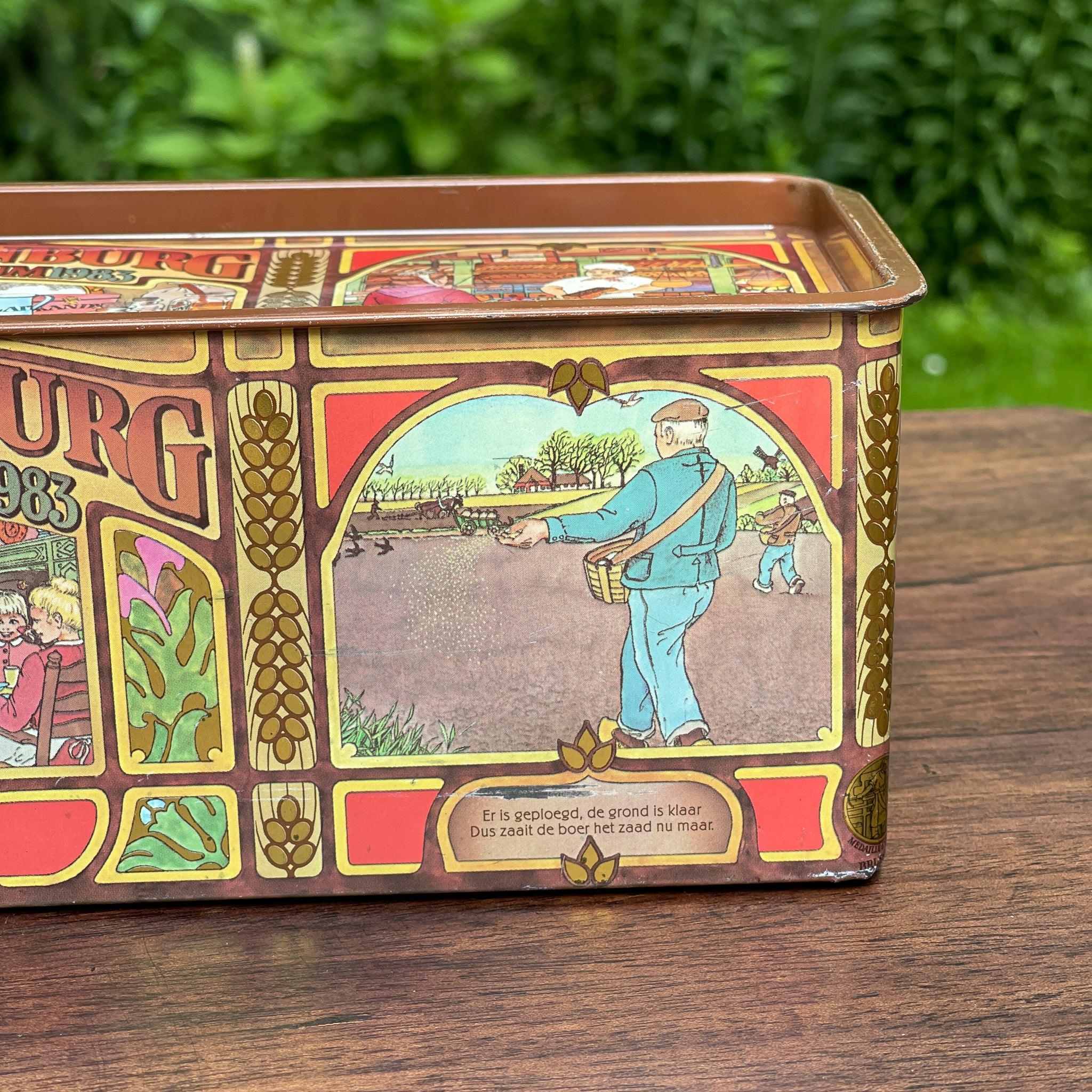 Peijenburg 100 jarig Jubileum ontbijtkoek blik - The Collectionist