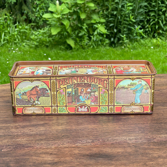 Peijenburg 100 jarig Jubileum ontbijtkoek blik - Bamestra Curiosa