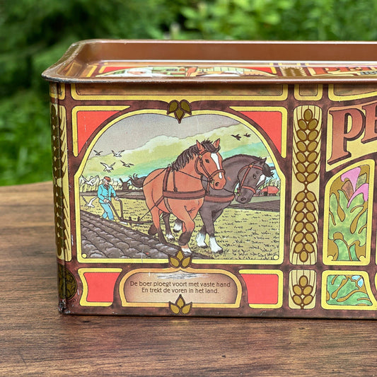 Peijenburg 100 jarig Jubileum ontbijtkoek blik - Bamestra Curiosa