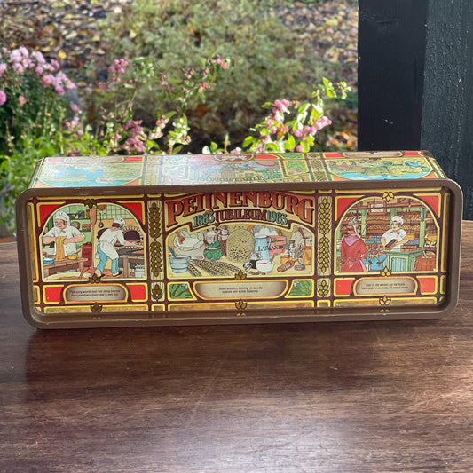 Peijenburg 100 jarig Jubileum ontbijtkoek blik - Bamestra Curiosa