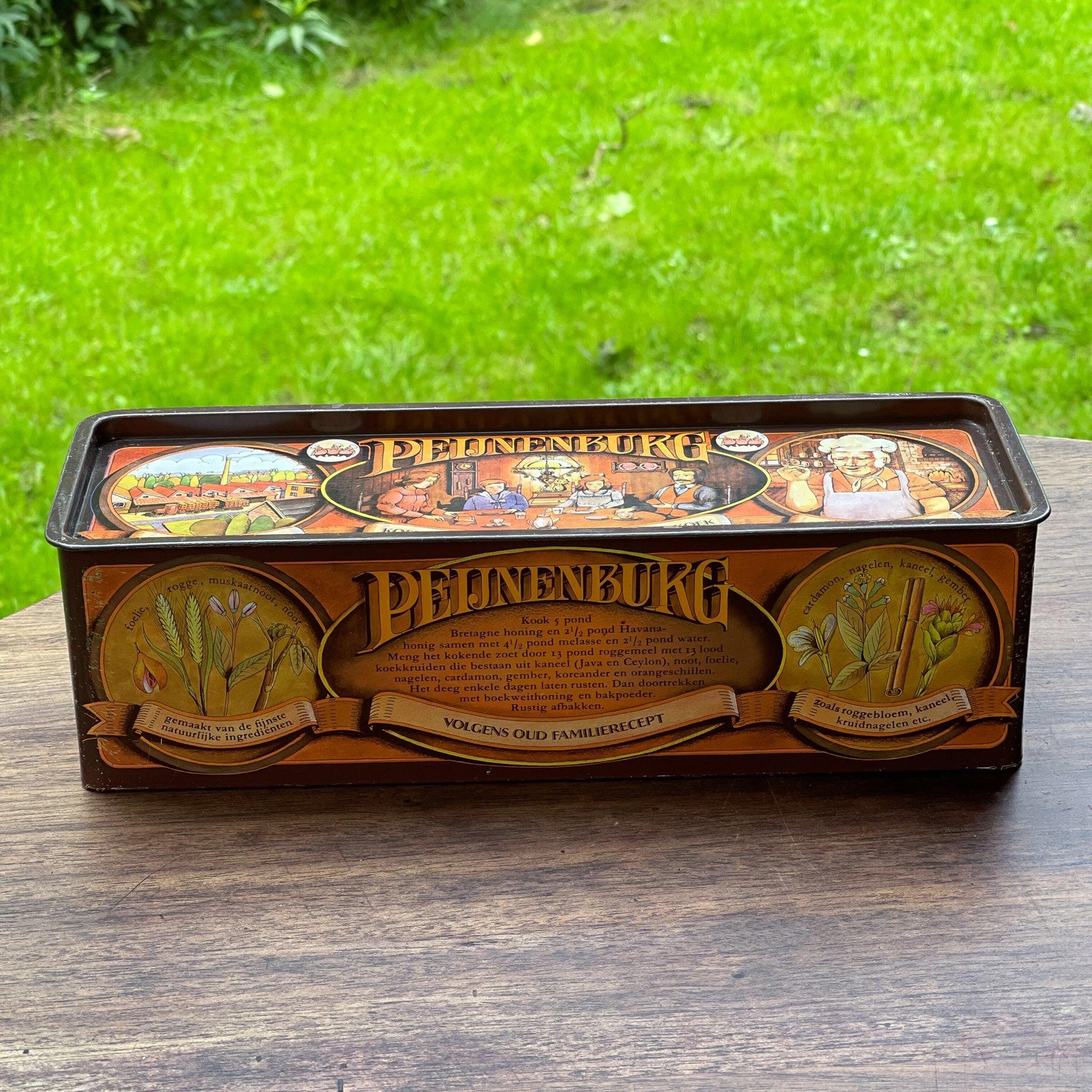 Peijenburg ontbijtkoek blik - Bamestra Curiosa