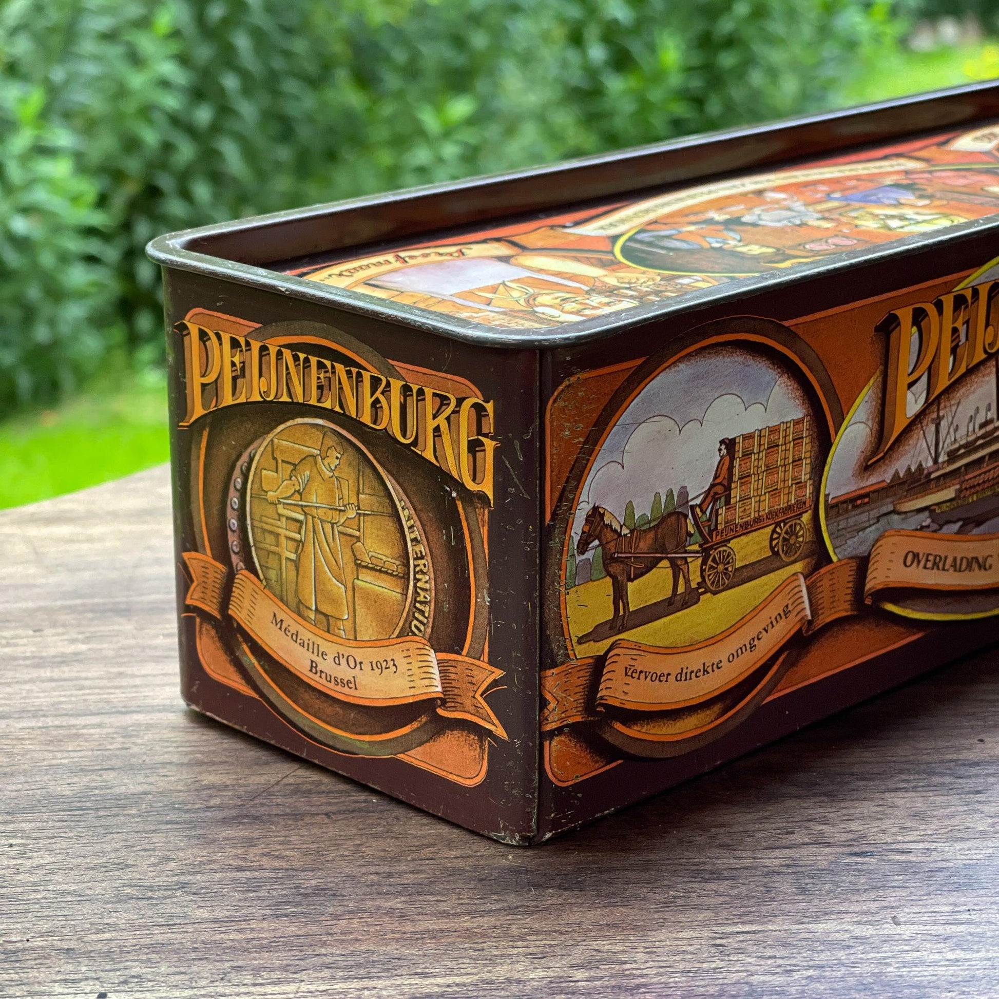 Peijenburg ontbijtkoek blik - Bamestra Curiosa