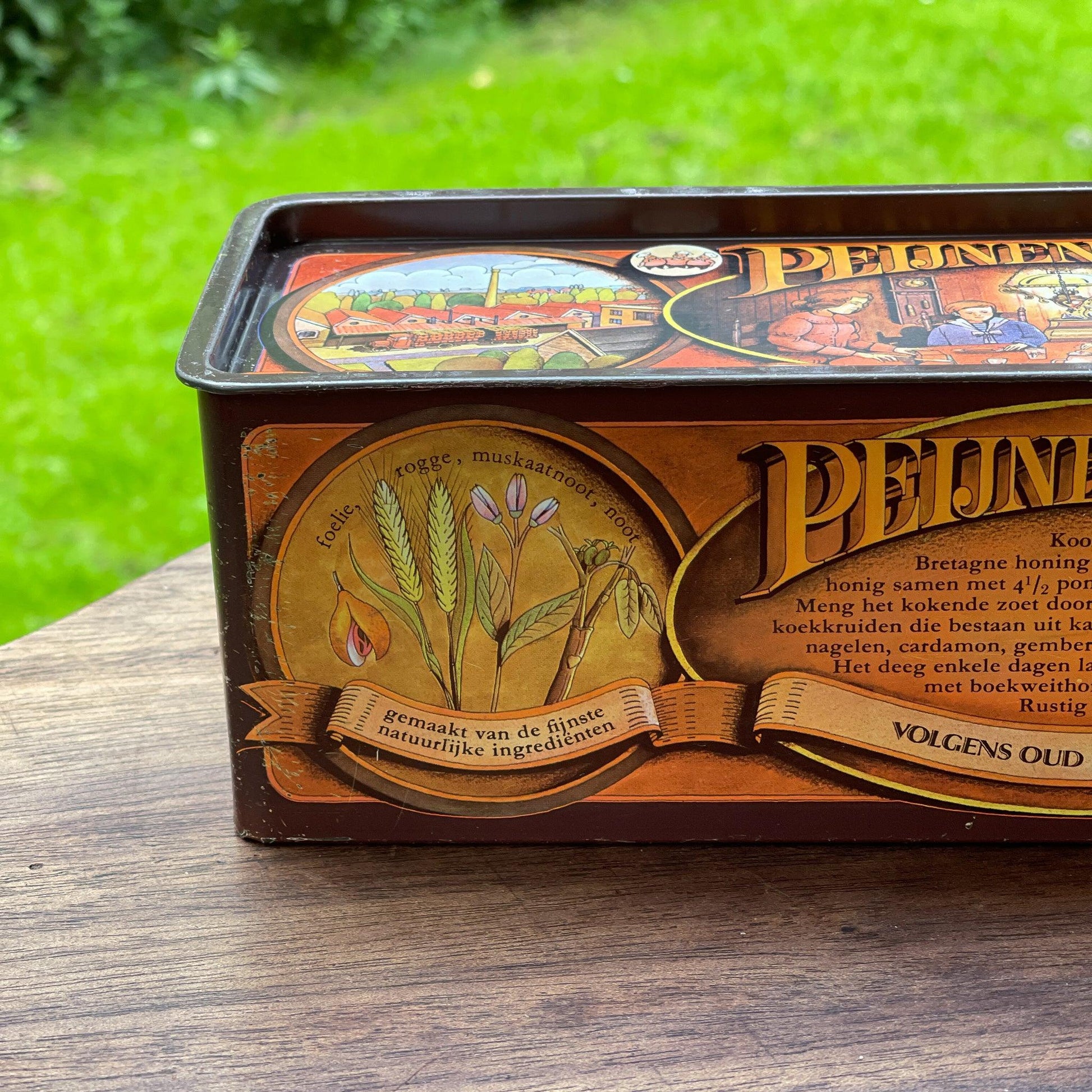 Peijenburg ontbijtkoek blik - Bamestra Curiosa