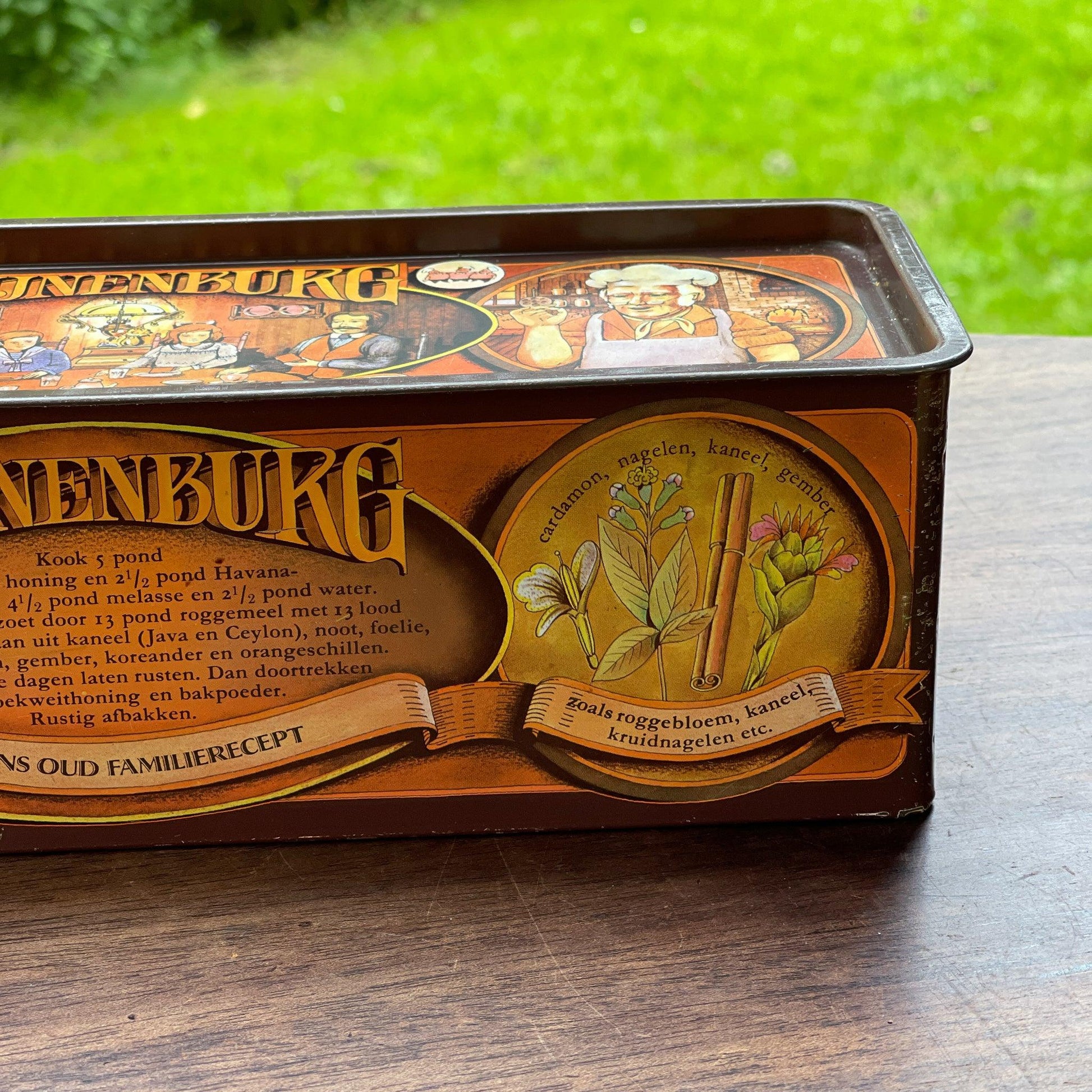 Peijenburg ontbijtkoek blik - Bamestra Curiosa