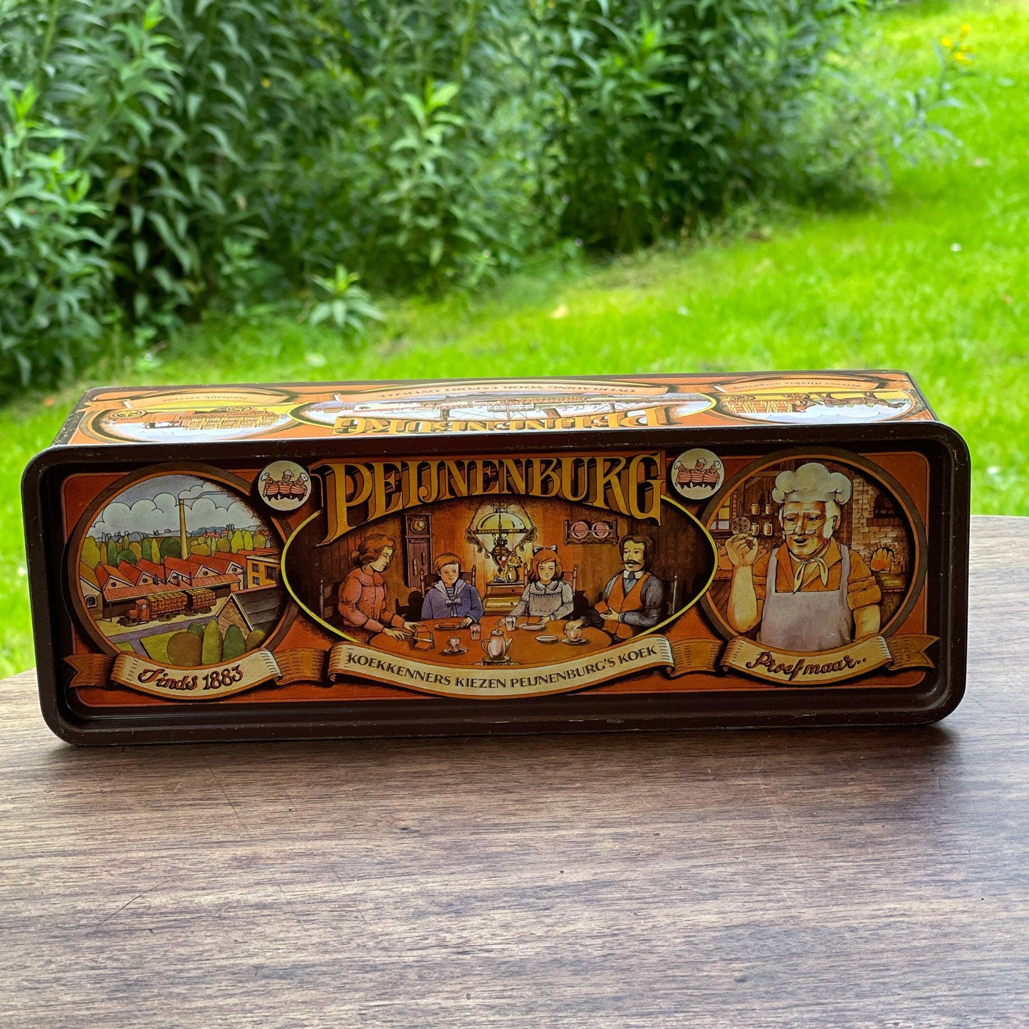Peijenburg ontbijtkoek blik - Bamestra Curiosa