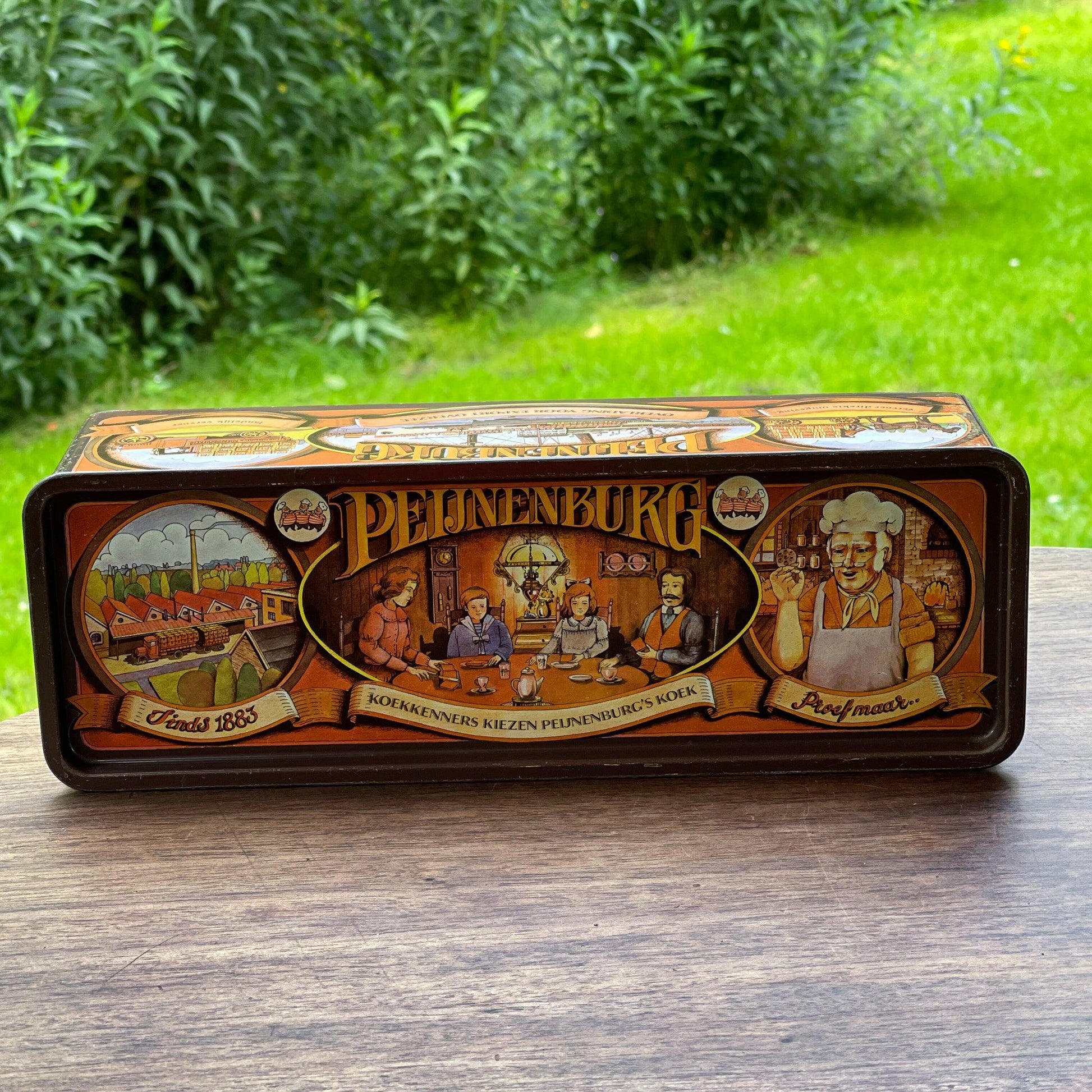 Peijenburg ontbijtkoek blik - Bamestra Curiosa