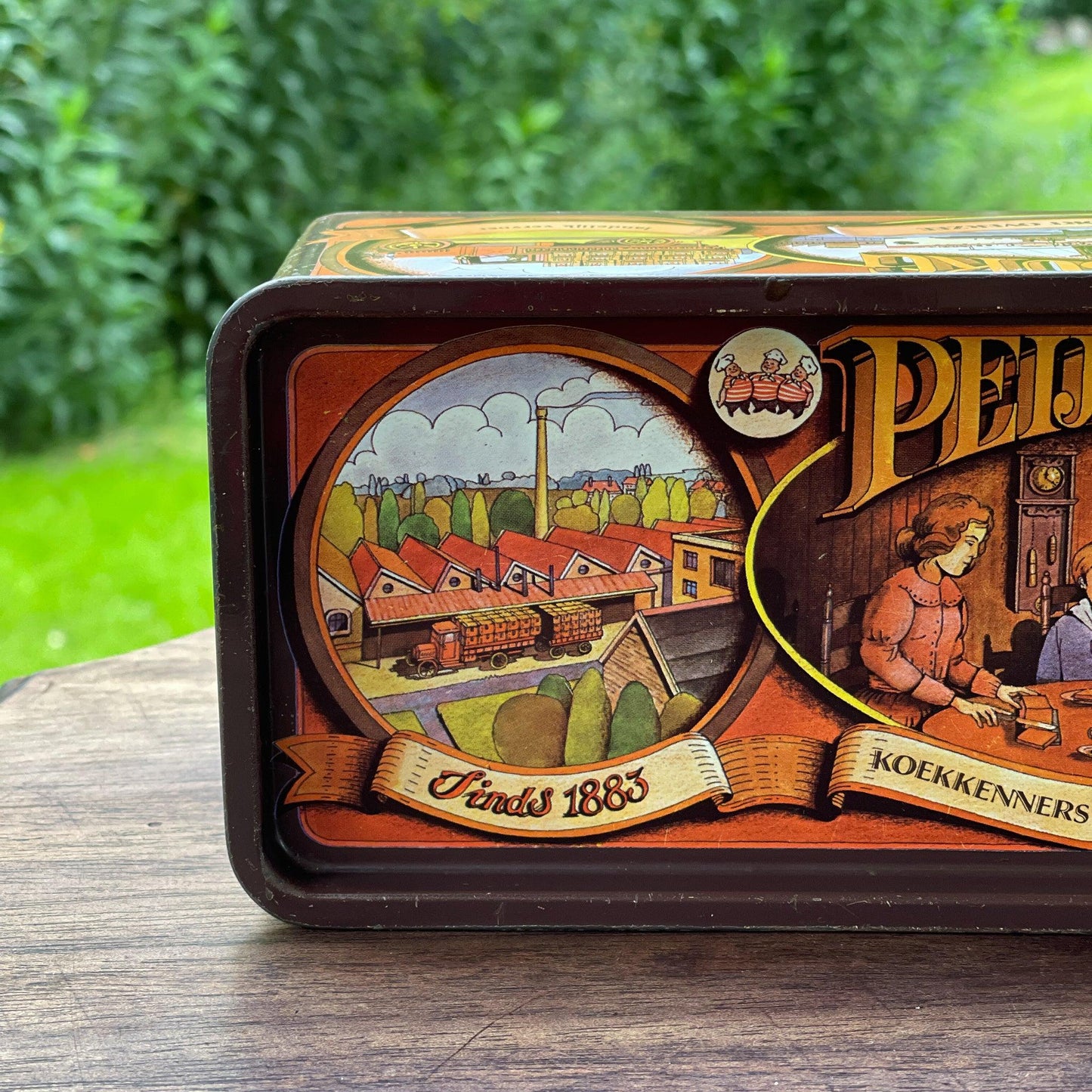 Peijenburg ontbijtkoek blik - Bamestra Curiosa