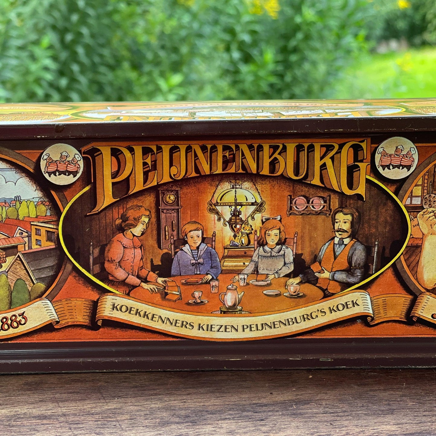 Peijenburg ontbijtkoek blik - Bamestra Curiosa