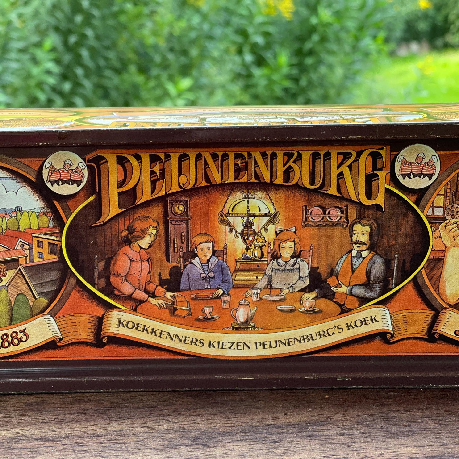 Peijenburg ontbijtkoek blik - Bamestra Curiosa