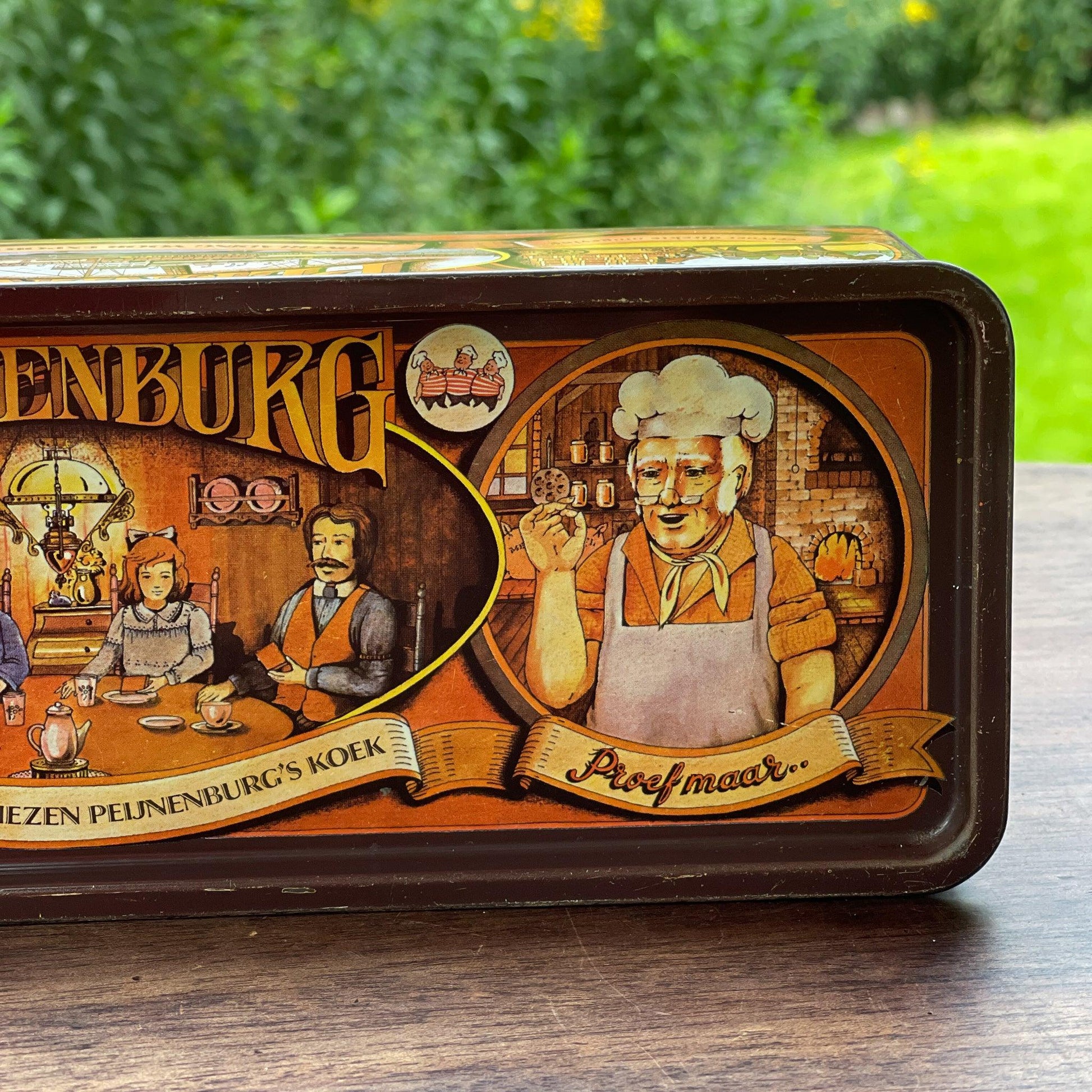 Peijenburg ontbijtkoek blik - Bamestra Curiosa