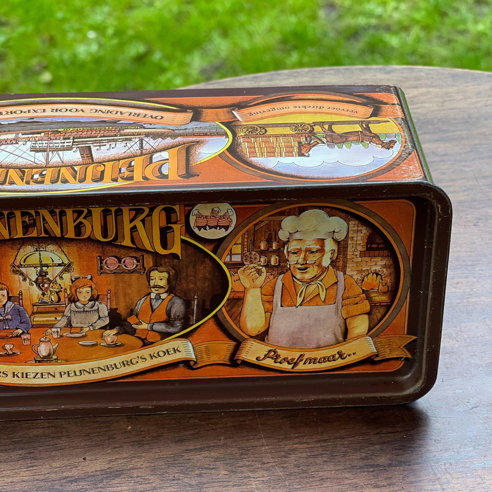 Peijenburg ontbijtkoek blik - Bamestra Curiosa