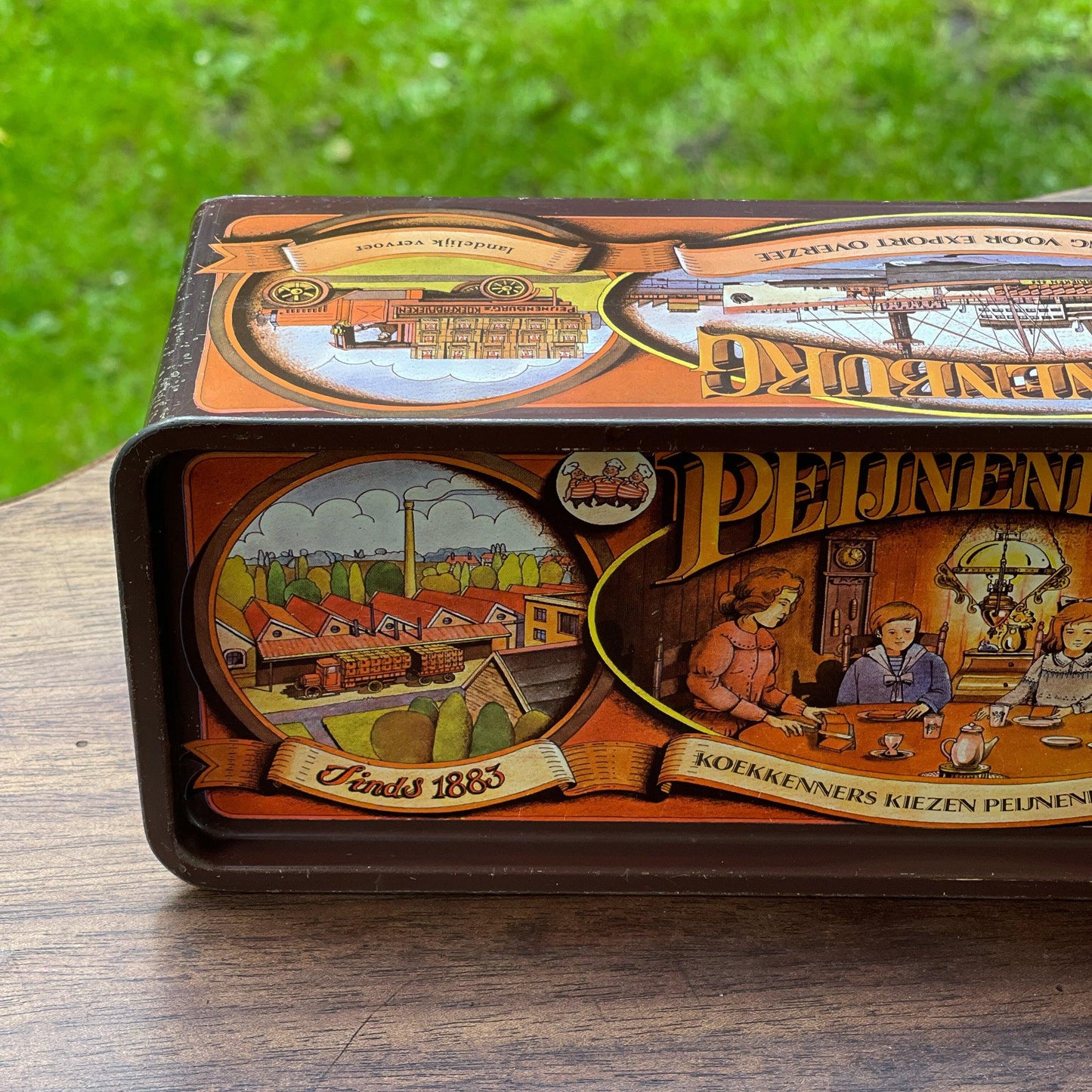 Peijenburg ontbijtkoek blik - Bamestra Curiosa