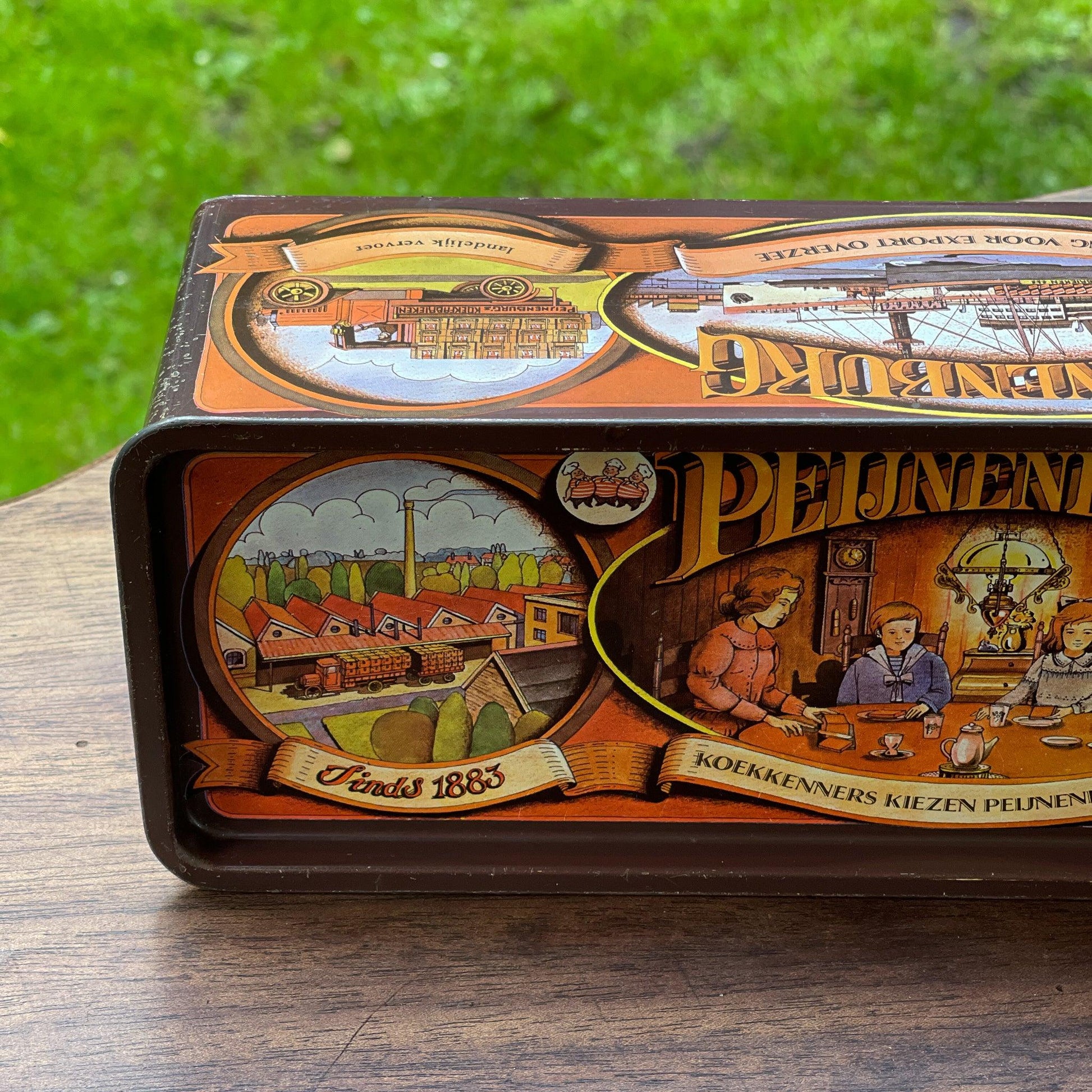 Peijenburg ontbijtkoek blik - Bamestra Curiosa