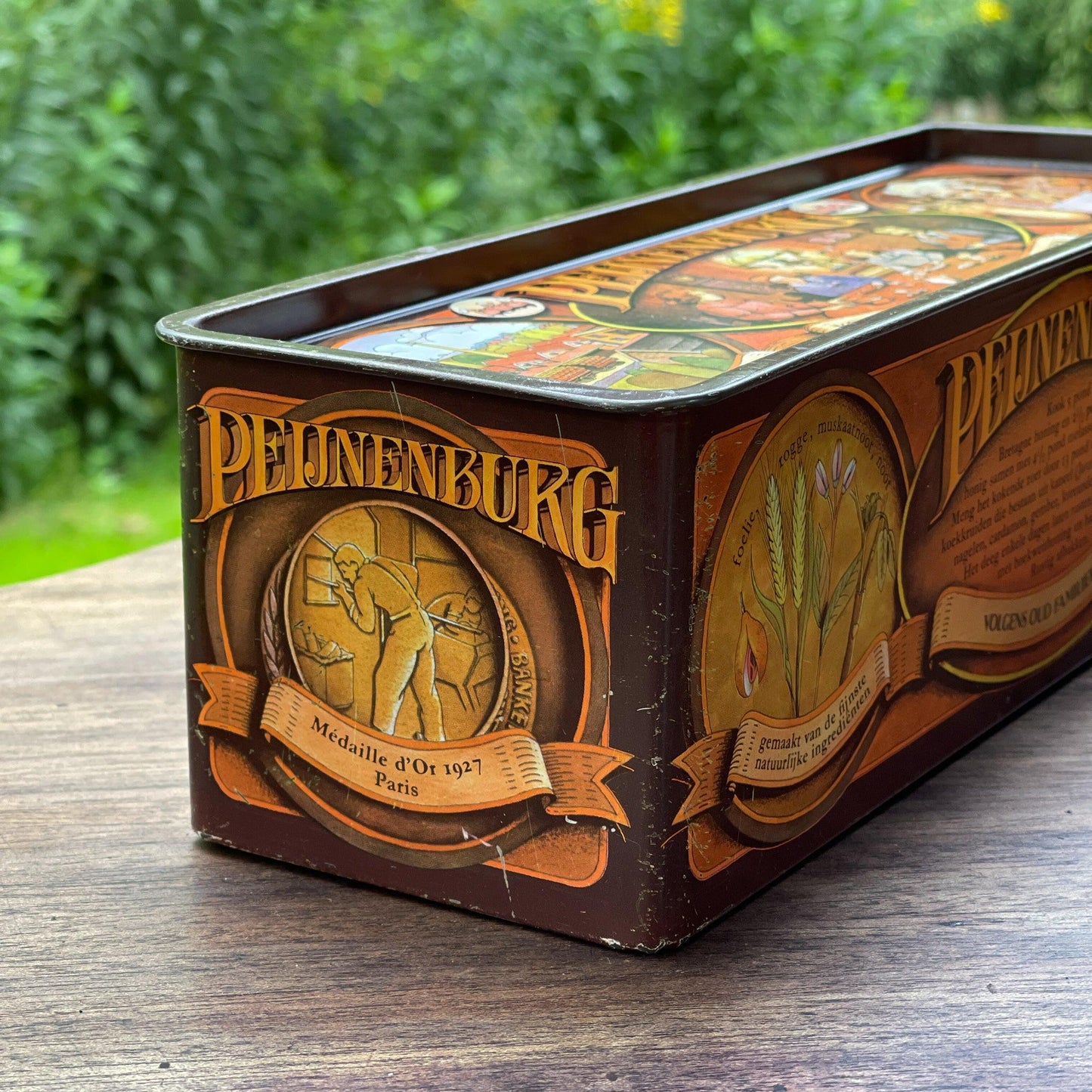 Peijenburg ontbijtkoek blik - Bamestra Curiosa