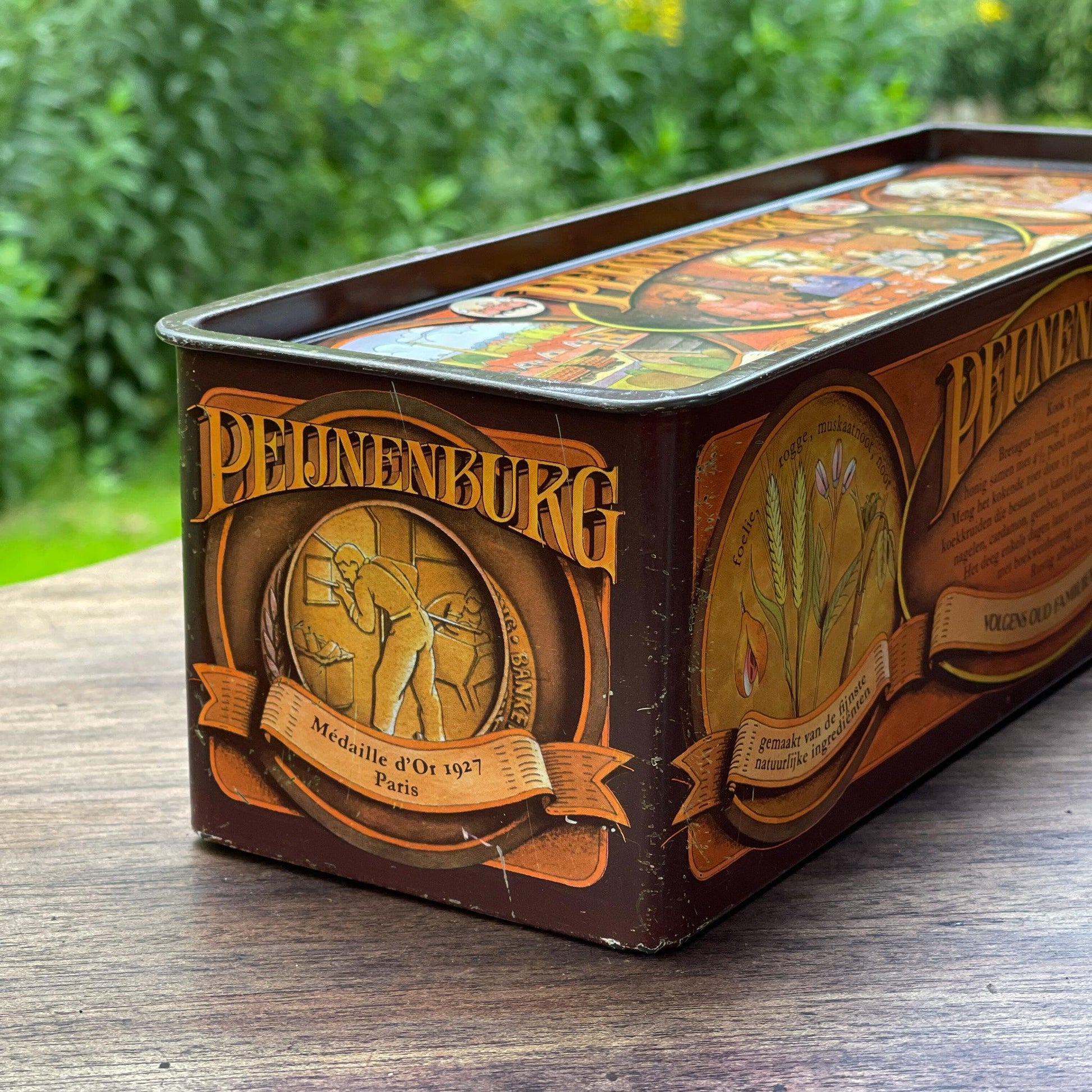 Peijenburg ontbijtkoek blik - Bamestra Curiosa