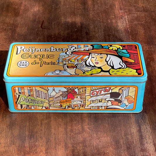 Peijnenburg koek Couque de Paris blik - Bamestra Curiosa