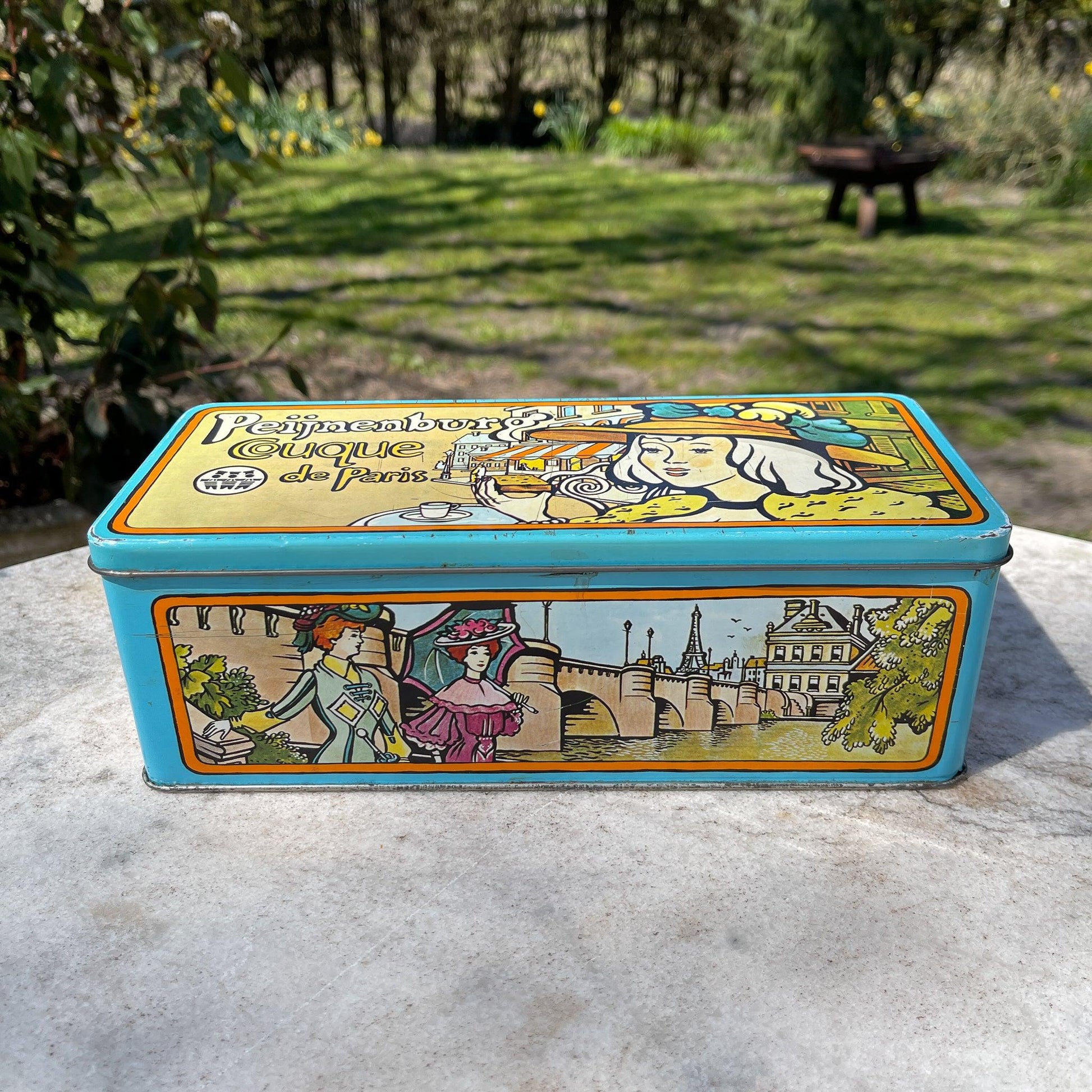 Peijnenburg koek Couque de Paris blik - Bamestra Curiosa