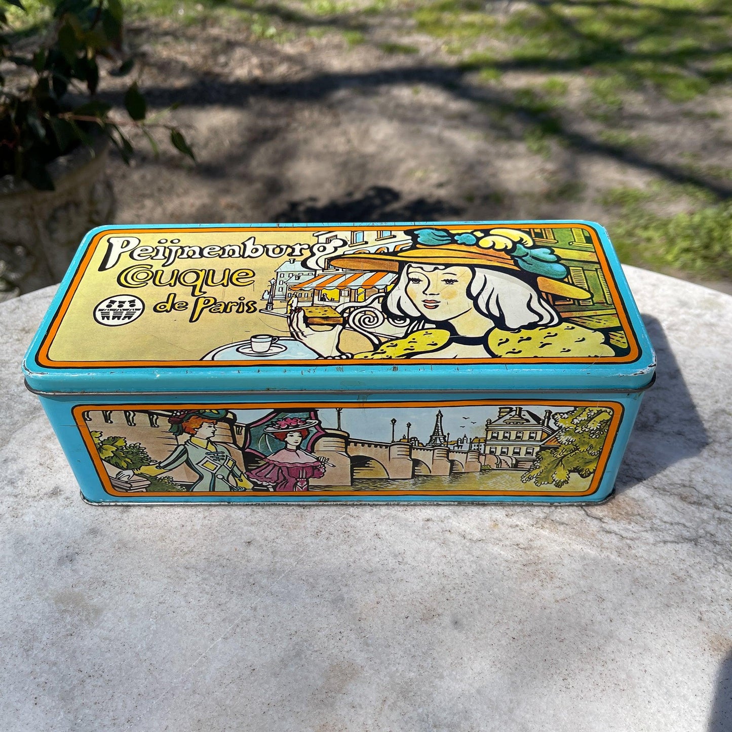 Peijnenburg koek Couque de Paris blik - Bamestra Curiosa