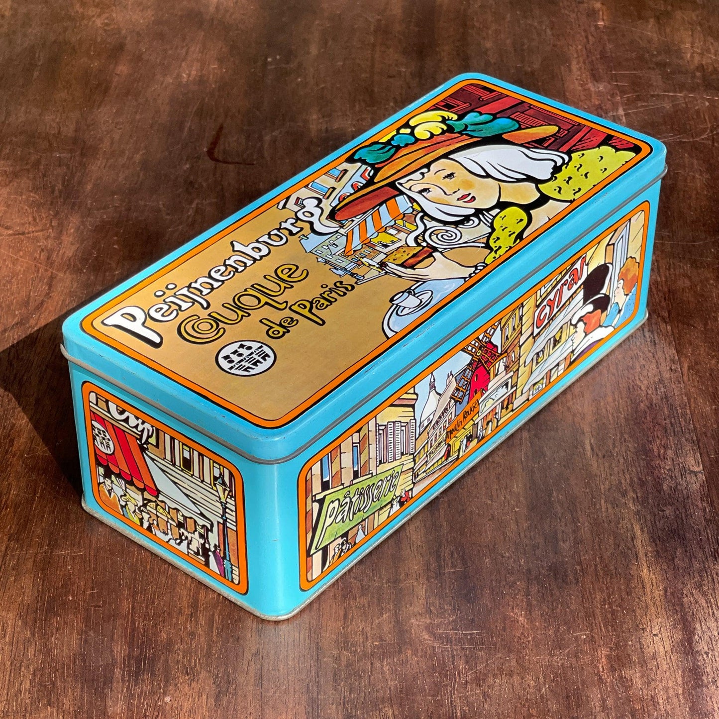 Peijnenburg koek Couque de Paris blik - Bamestra Curiosa