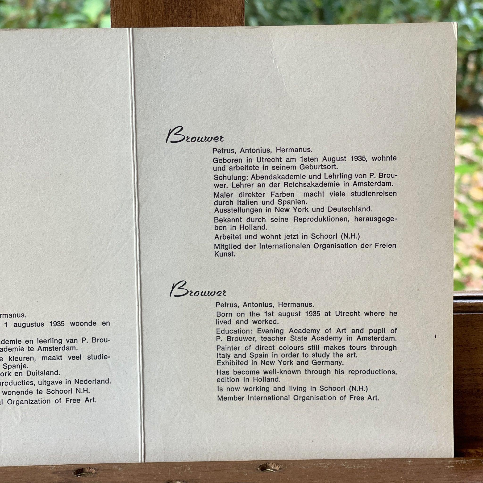 Peter Brouwer (1935 - 2010) Bloemstilleven - The Collectionist