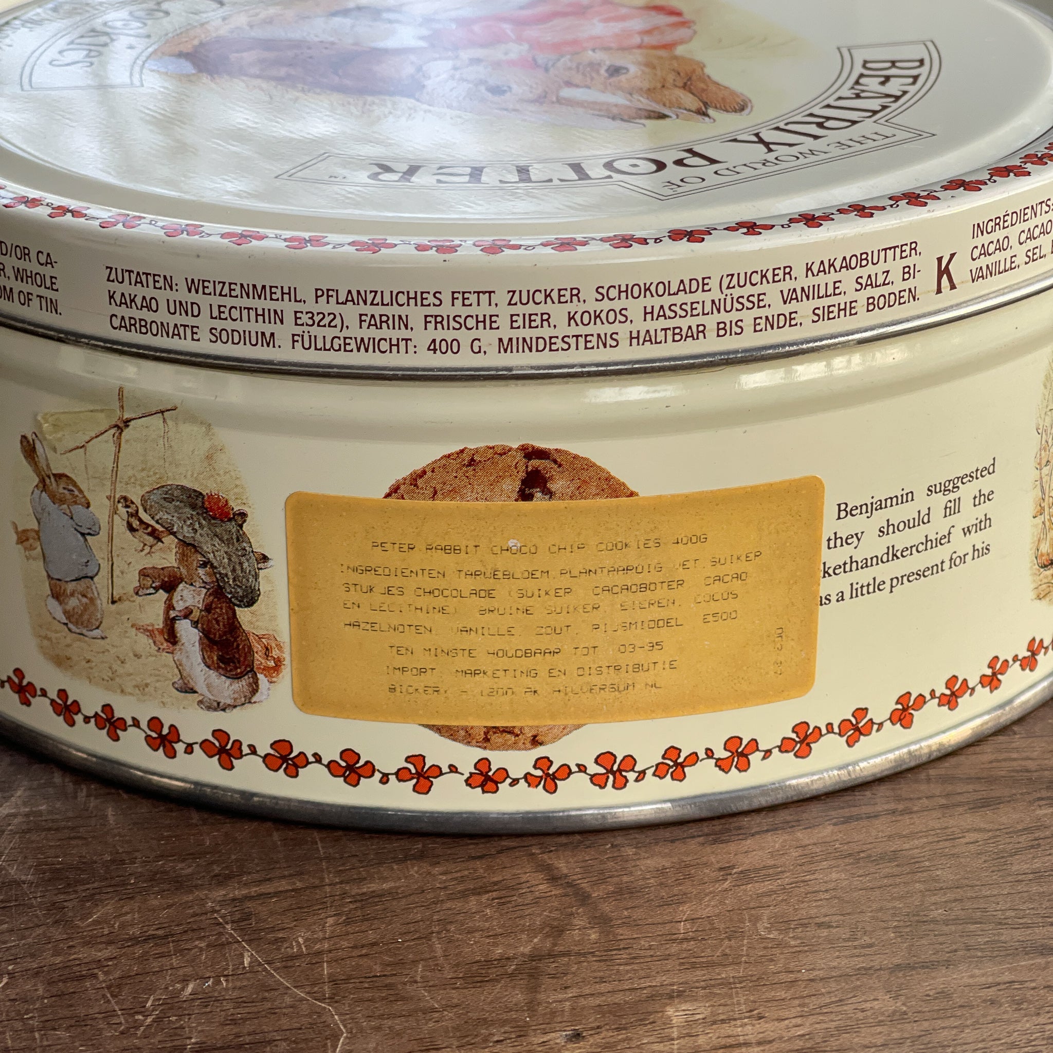 Peter Rabbit Cookies Koekblik - The Collectionist