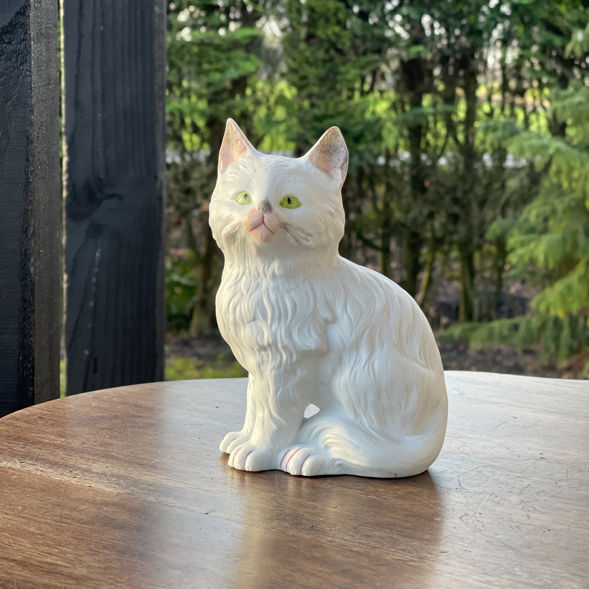 Antieke Poes Van Gräfenthal Porselein - Bamestra Curiosa