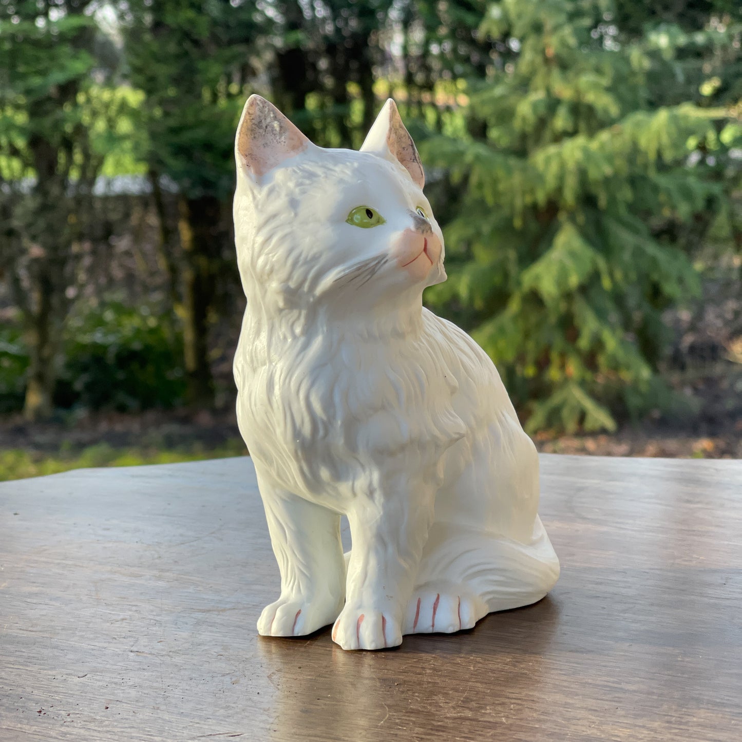 Antieke Poes Van Gräfenthal Porselein - Bamestra Curiosa