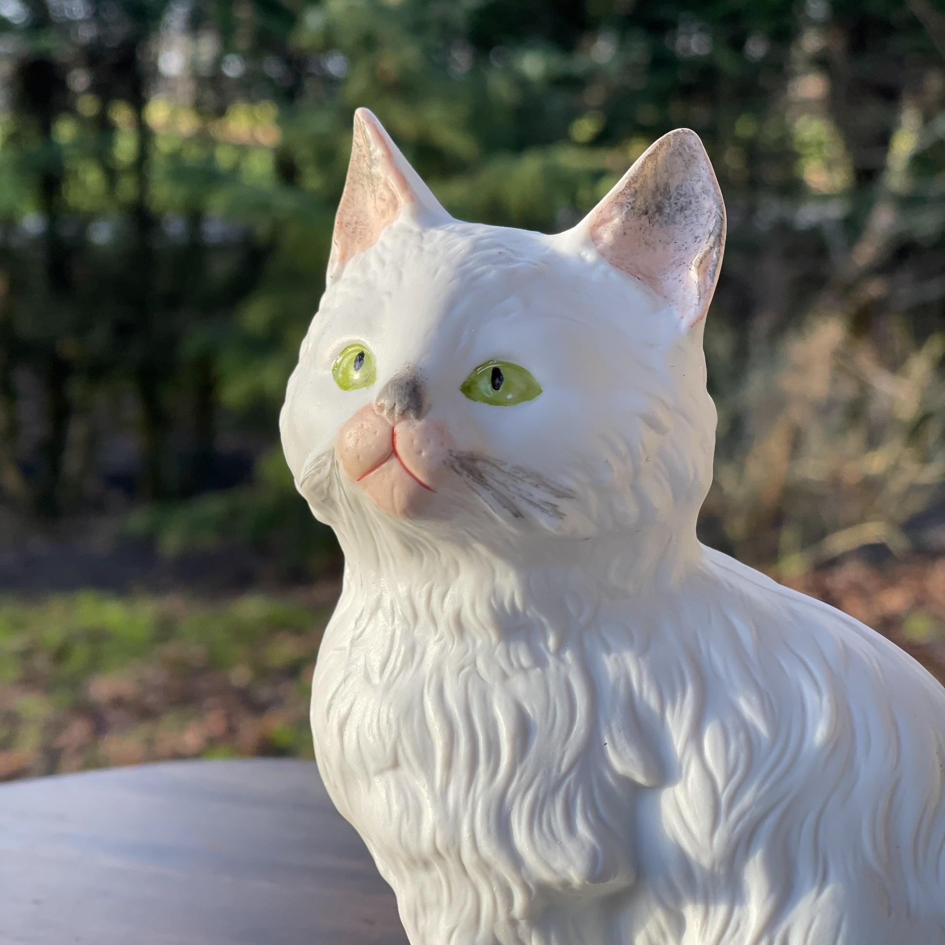 Antieke Poes Van Gräfenthal Porselein - Bamestra Curiosa