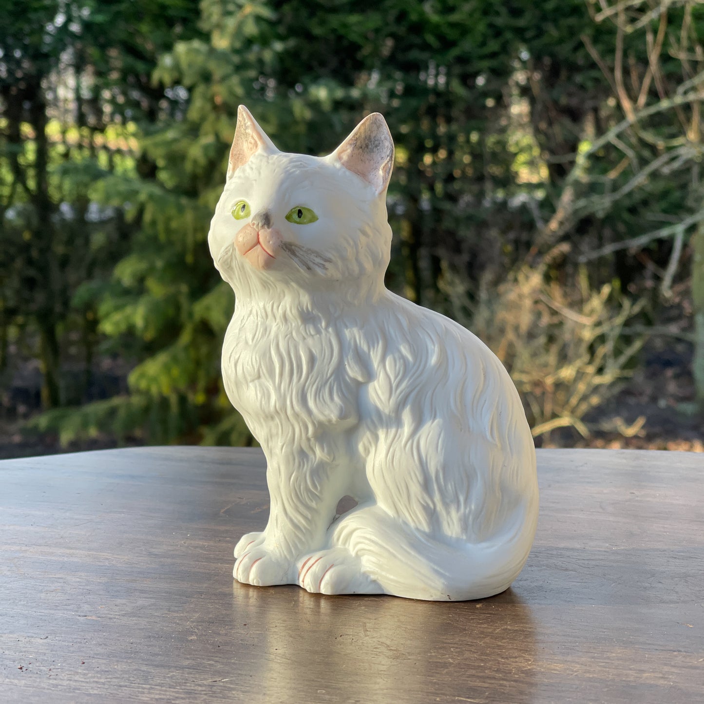 Antieke Poes Van Gräfenthal Porselein - Bamestra Curiosa