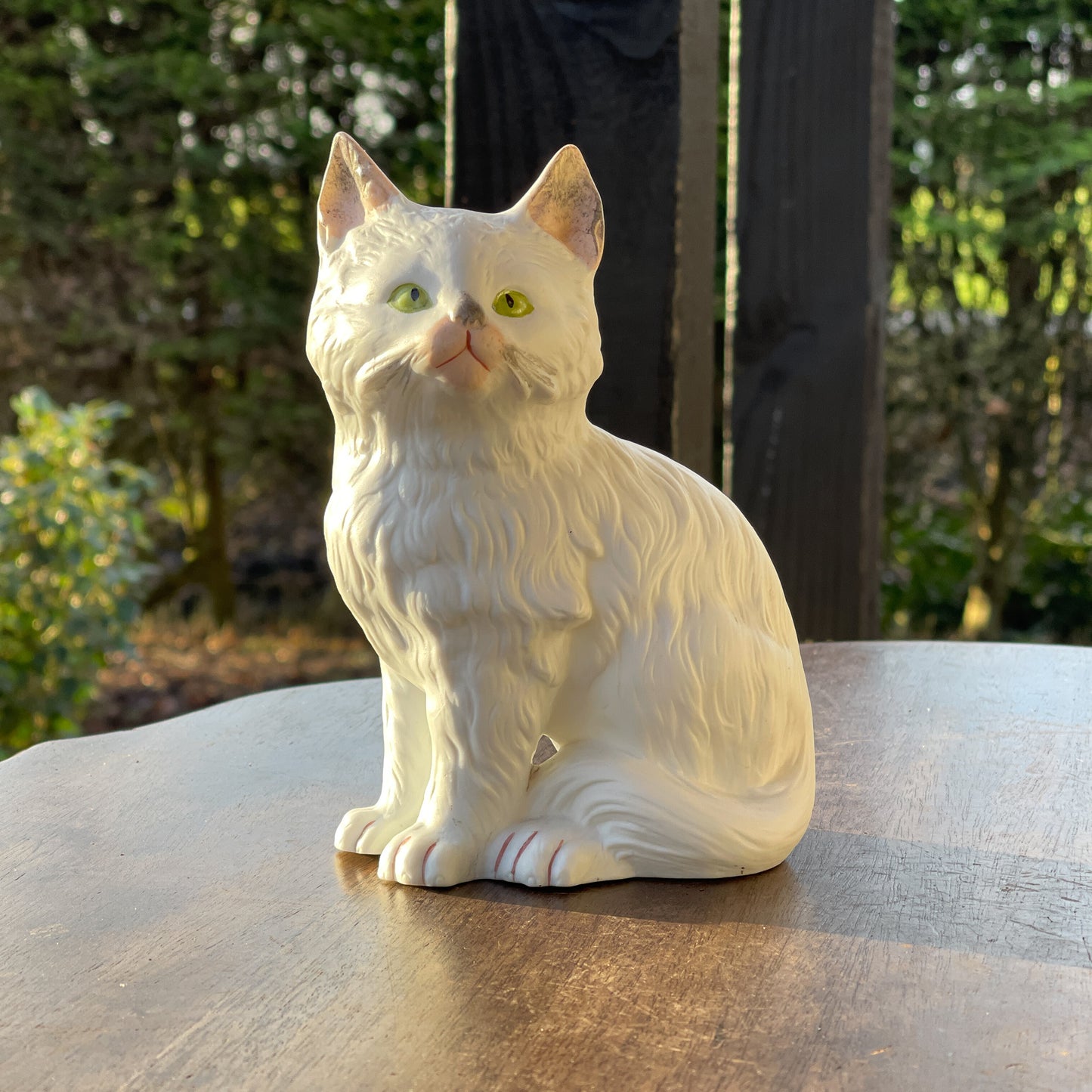 Antieke Poes Van Gräfenthal Porselein - Bamestra Curiosa