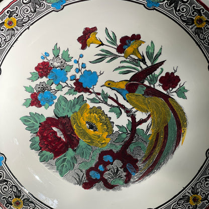 Polychroom Wandbord Royal Sphinx (Boch Belgium) - The Collectionist