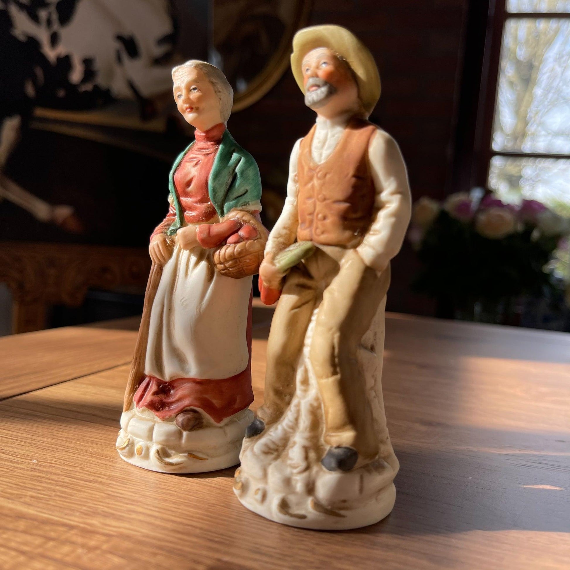 Porseleinen beeldjes man en vrouw - The Collectionist