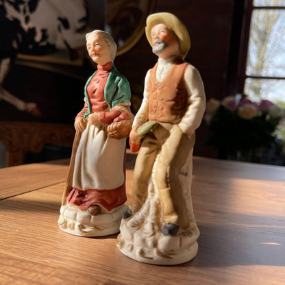 Porseleinen beeldjes man en vrouw - The Collectionist