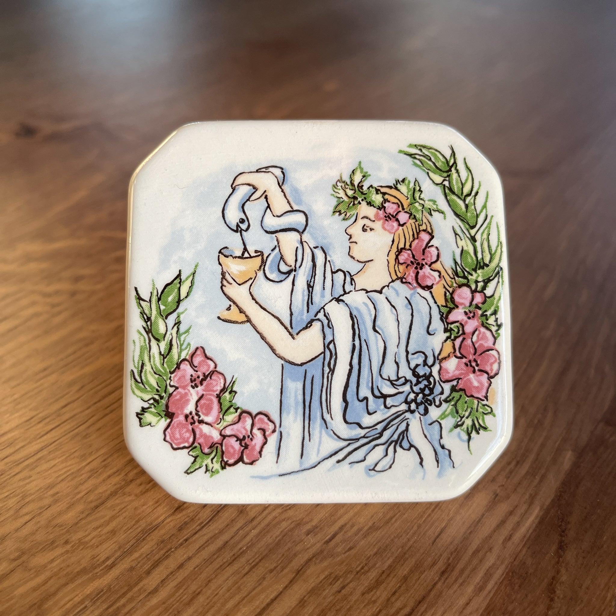 Porseleinen doosje met deksel - The Collectionist
