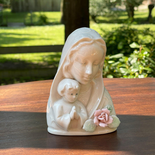 Porseleinen Maria beeldje - Bamestra Curiosa