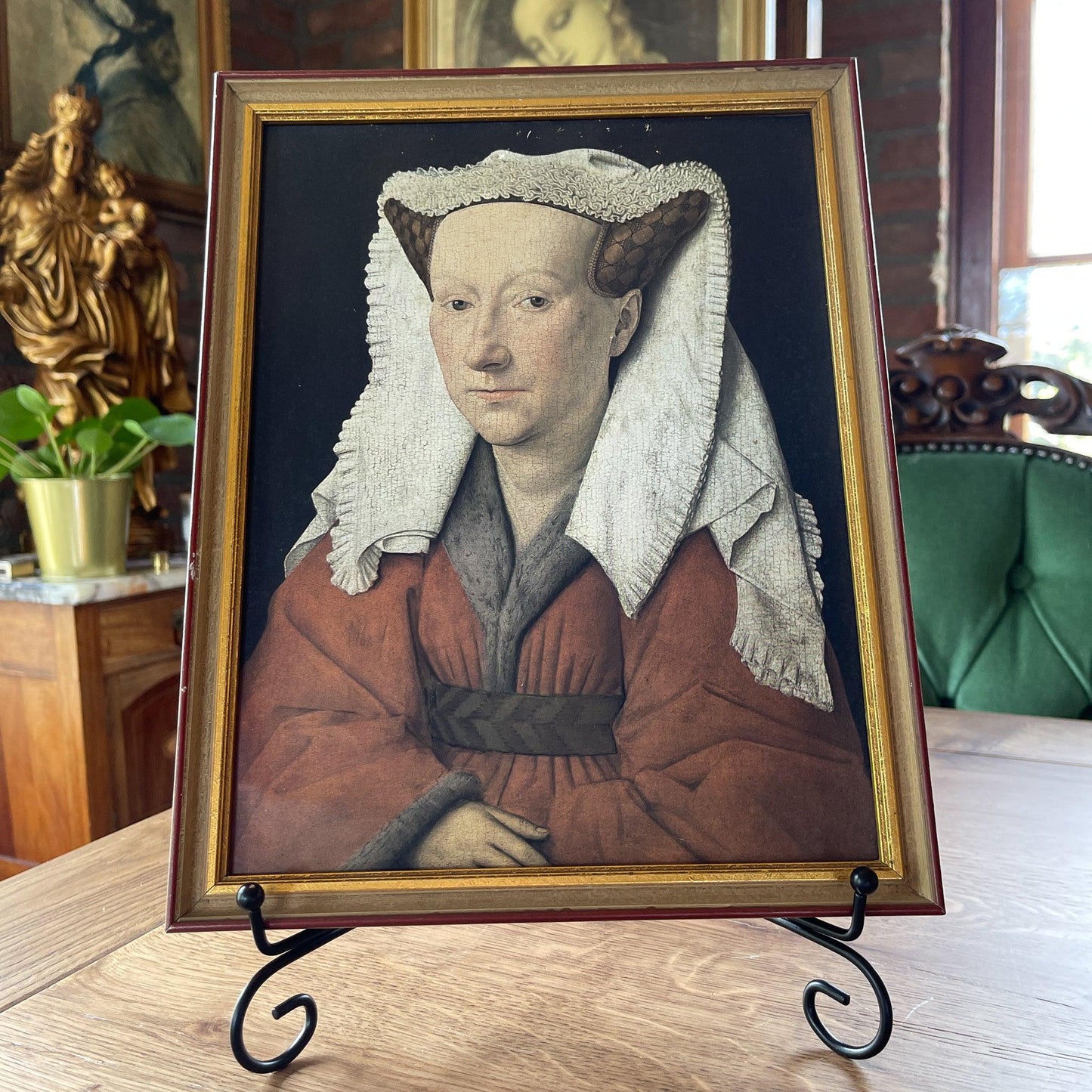 Portret van Margareta van Eyck - Bamestra Curiosa