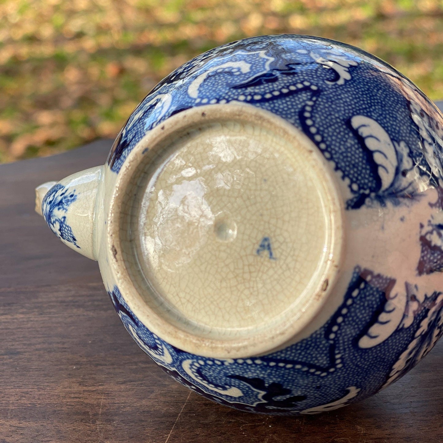 Chinees porseleinen theepotje craquelé - Bamestra Curiosa