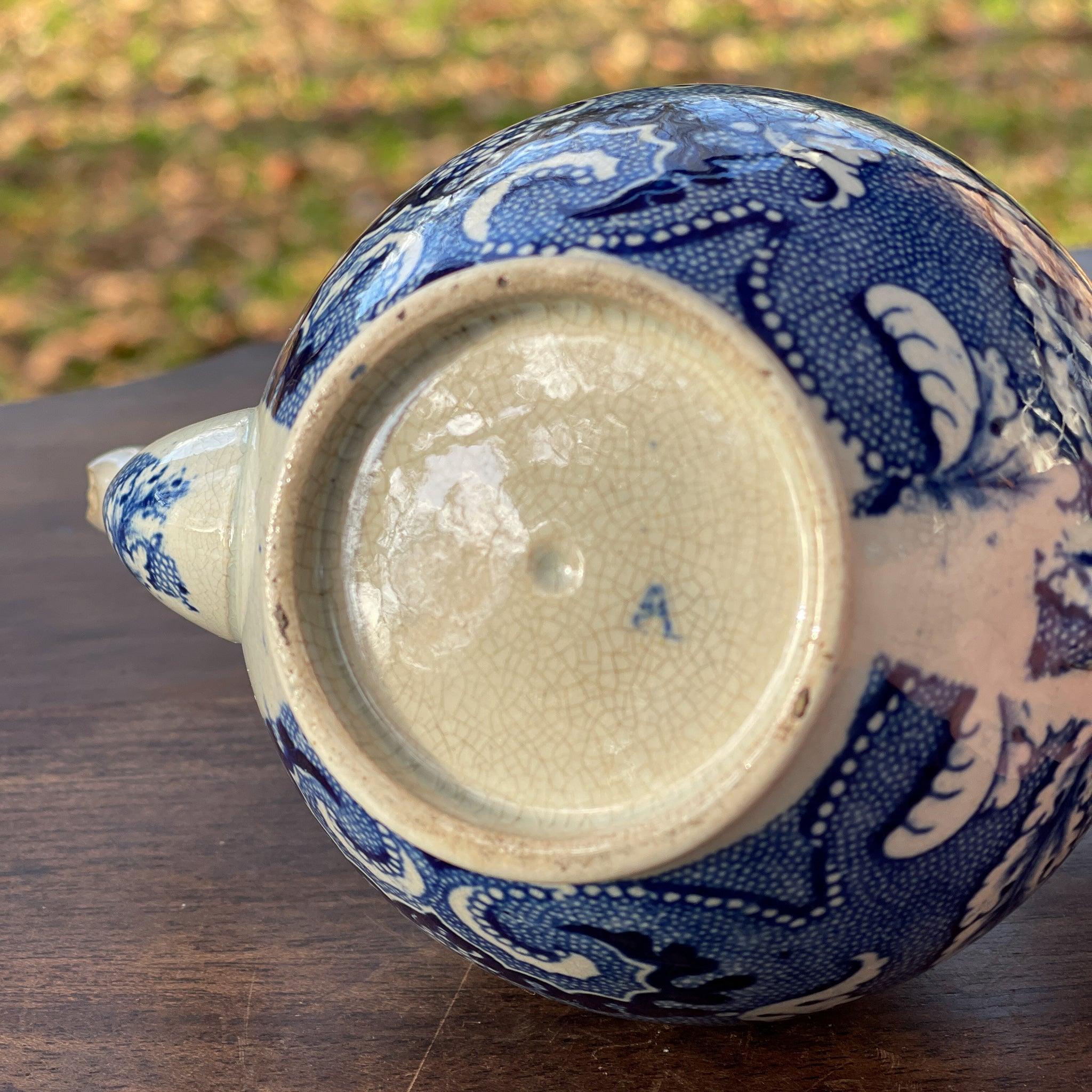 Chinees porseleinen theepotje craquelé - Bamestra Curiosa