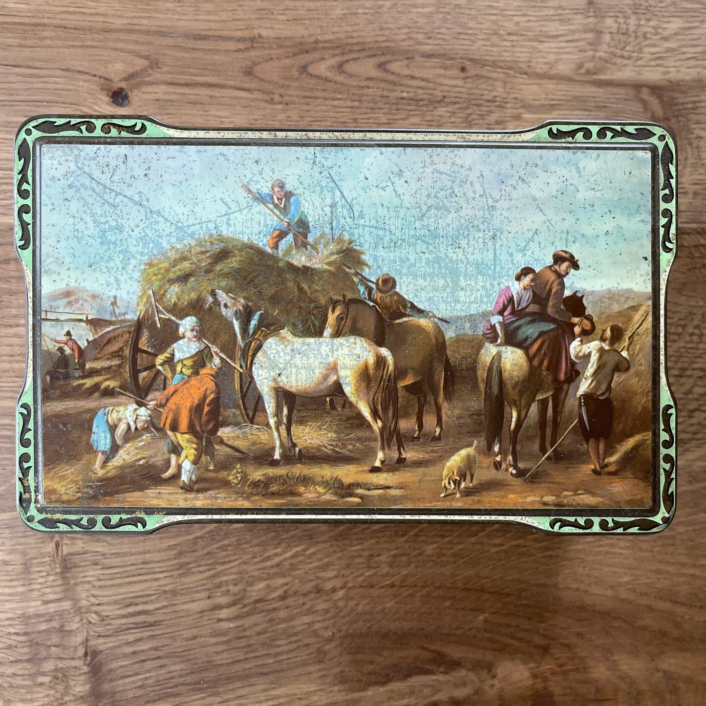 Prachtig gedecoreerd blik - Bamestra Curiosa