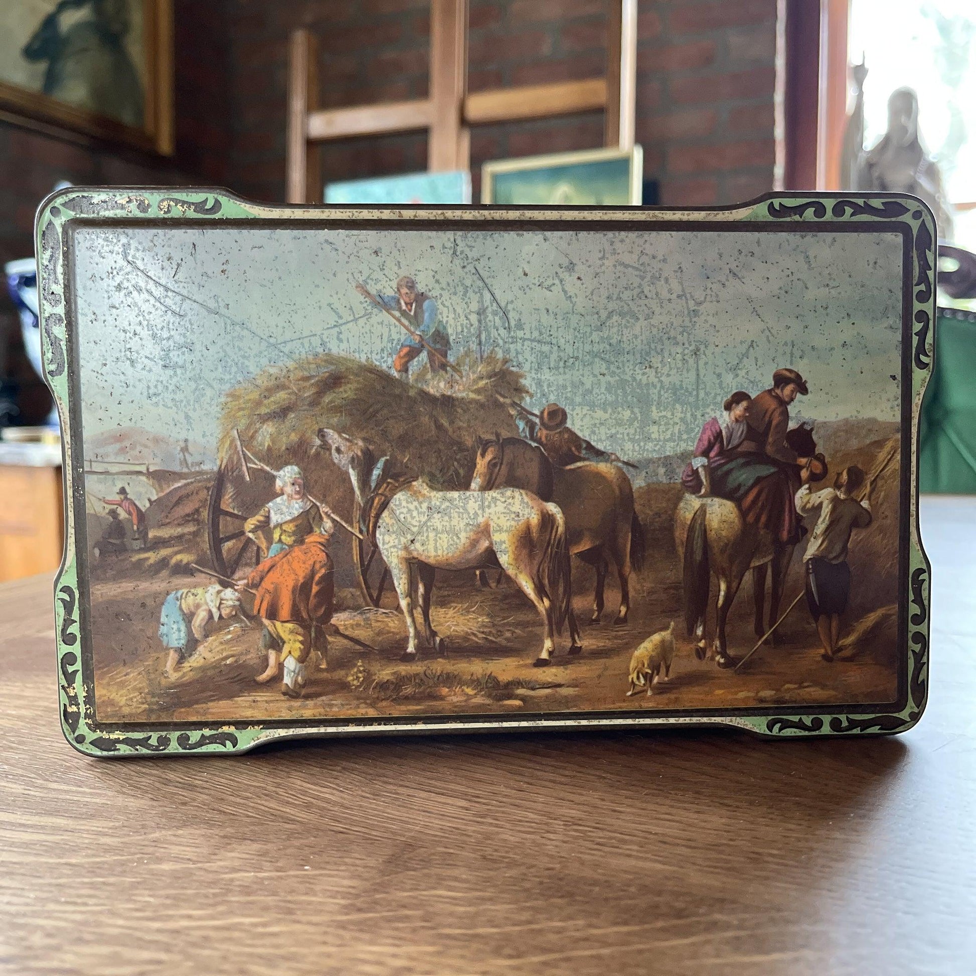 Prachtig gedecoreerd blik - Bamestra Curiosa