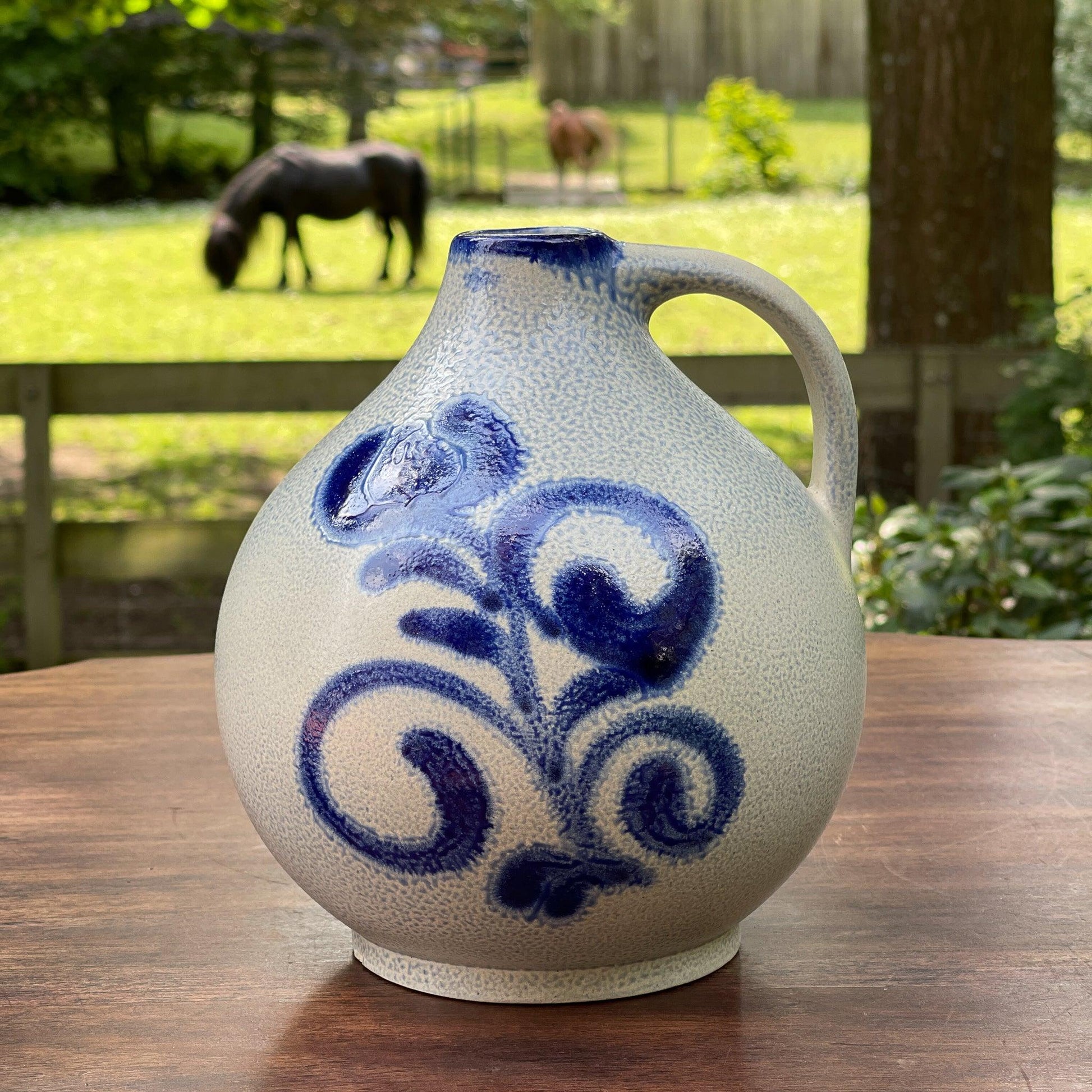 Prachtig Keuls aardewerk vaas / kruik - Bamestra Curiosa