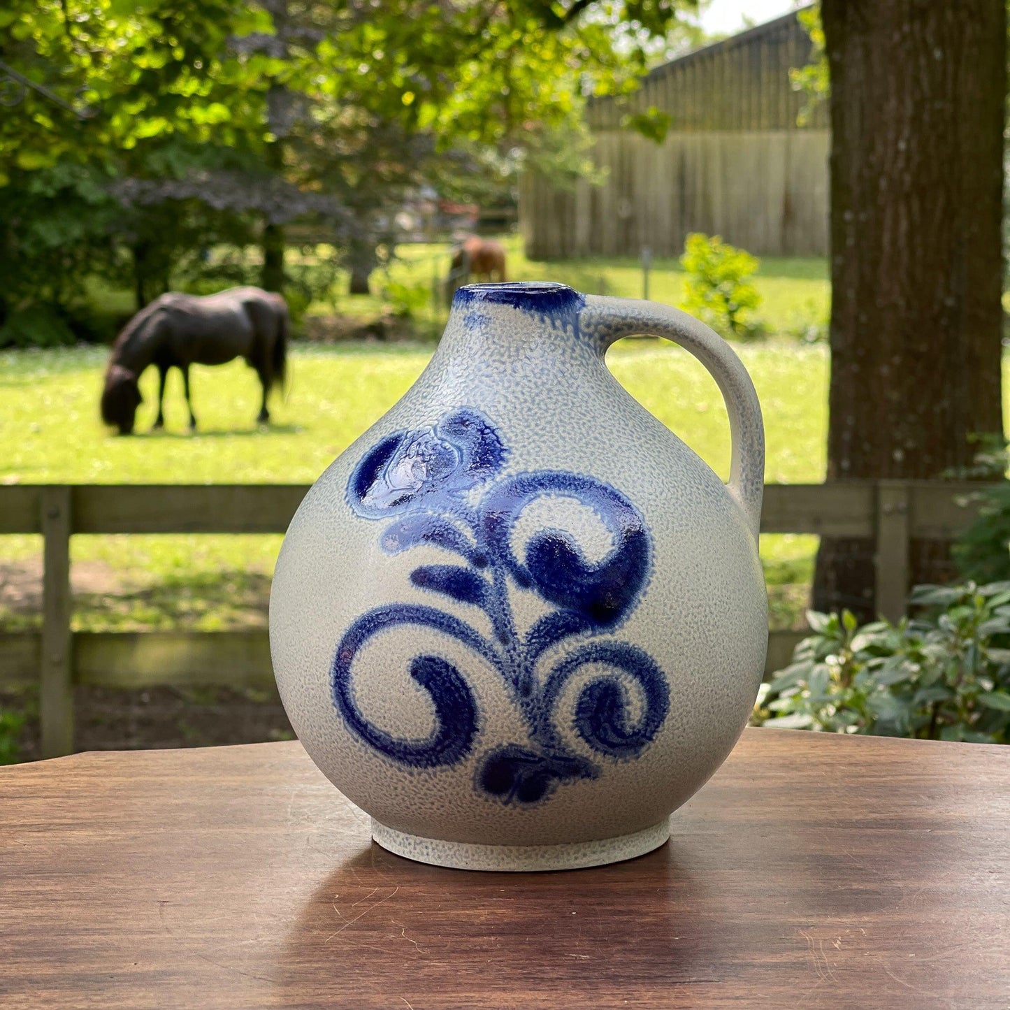 Prachtig Keuls aardewerk vaas / kruik - Bamestra Curiosa