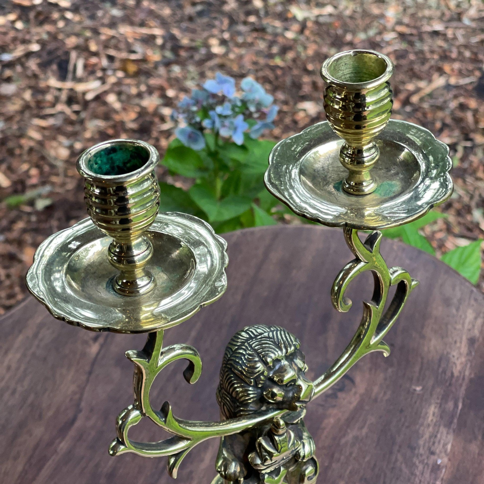 Prachtige 19e eeuwse Amsterdamse kandelaar - Bamestra Curiosa